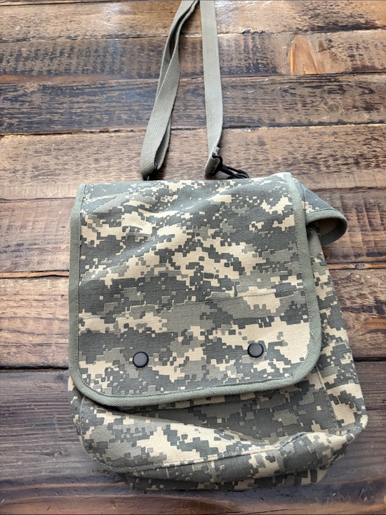 Other - Men's Digital Camo Crossbody Bag - Olive Green
